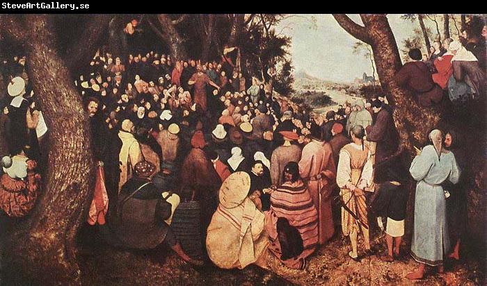 Pieter Bruegel The Sermon of St John the Baptist